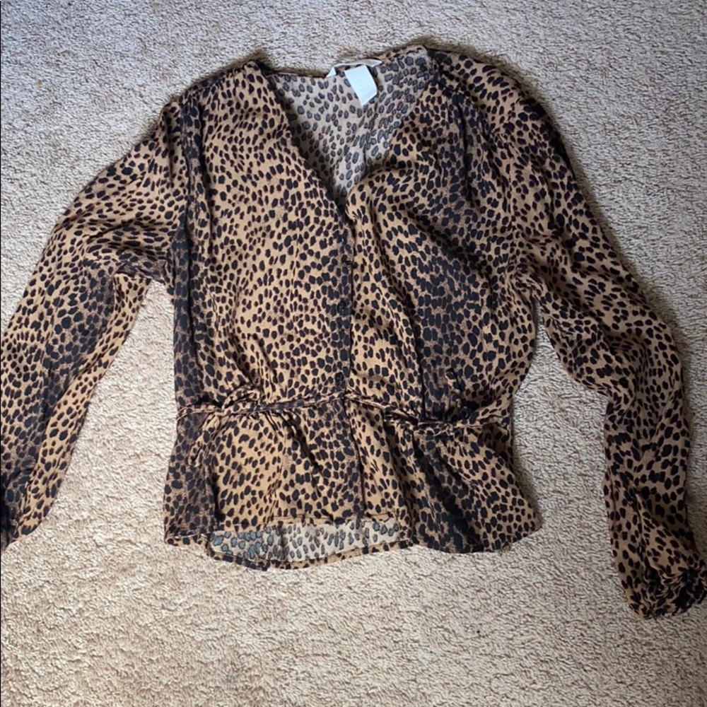 Leopard Blouse